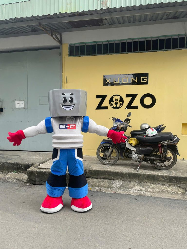 Đặt May Mascot Linh Vật Công Ty Đẹp – Bền – Dễ Di Chuyển